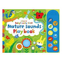 Sách tương tác tiếng Anh - Usborne Baby's Very First Nature Sounds Playbook
