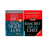 Combo 2 Cuốn Sách: Dám Nghĩ Lớn + Khác Biệt Hay Là Chết