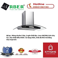 Máy Hút Mùi Arber AB700B - Hàng Chính Hãng