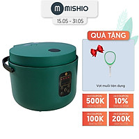 Nồi Cơm Điện Tử Mishio MK300 Lòng Niêu 1.2L - Hàng chính hãng