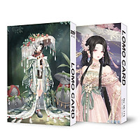 (KHÔNG KÈM HỘP) Hộp ảnh lomo in hình MIRACLE NIKKI NGÔI SAO THỜI TRANG 30 tấm dễ thương xinh xắn