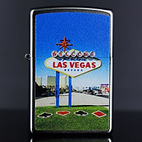 Bật Lửa Zippo 205 Welcome To Fabulous Las Vegas