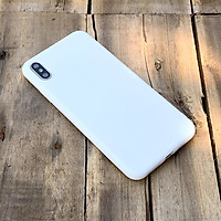 Ốp lưng dẻo trắng dành cho iPhone X / iPhone XS