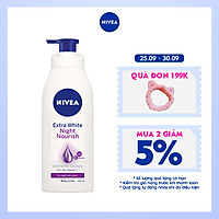 Sữa Dưỡng Thể Trắng Da Nivea Ban Đêm 400ml - 88126
