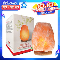 Đèn Đá Muối Tự Nhiên Himalaya Love Stone - Size XL ( Trên 4.5 Kg - 5.5Kg )