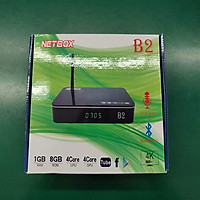 Android Tivi Box NETBOX B2 Ram 1Gb Rom 8Gb 4K UltraHD - Hàng Chính Hãng