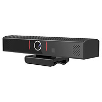 Wide Angle Webcam, Large View Video Conference Camera, Full HD 1080P Live Streaming Web Cam with Built-in Microphone,