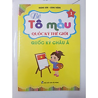 Bé Tô Màu  Quốc Kỳ Thế Giới (Quốc Kỳ Châu Á 1)