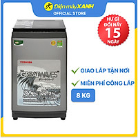 Máy Giặt Toshiba 8Kg AW-K905DV (SG) - HÀNG CHÍNH HÃNG