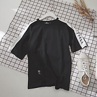 Áo thun tay lỡ phông nam nữ unisex oversize đến 50kg chất vải cotton thái mềm mát không bai xù khi giặt AP 001