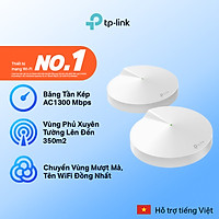 Bộ Phát Wifi Mesh TP-Link Deco M5 (2-pack) Băng Tần Kép MU-MIMO AC1300 - Hàng Chính Hãng