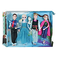 Búp Bê Elsa Anna Cặp Đôi Hoàng Tử
