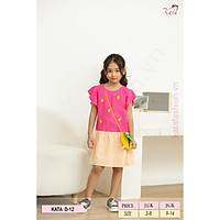 ĐẦM BÉ GÁI P I N A P P L E -12, ĐẦM BÉ GÁI CÓ ĐỦ SIZE MÀU