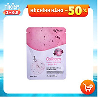 Combo 10 Túi mặt nạ giấy - Mặt nạ dưỡng trắng da chiết xuất từ collagen làm căng và trắng da Holikey Hàn Quốc 25mlx10