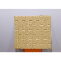 Bộ 10 Miếng xốp đẹp dán tường cách âm, cách nhiệt 3D phong cách Hàn Quốc - khổ 70x77cm