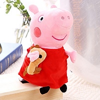 Gấu Bông, Thú Bông Heo Peppa Pig Lợn 30CM Quà Tặng Cho Các Bé Siêu Đáng Yêu