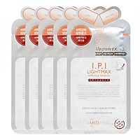 Combo 5 Mặt Nạ chứa tinh chất I.P.I dưỡng trắng da Mediheal I.P.I Lightmax Ampoule Mask Ex 25ml x5