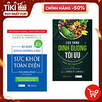 Combo 2 Cuốn Sách Dinh Dưỡng Hay: Bí Mật Dinh Dưỡng Cho Sức Khỏe Toàn Diện (Tái Bản) + Liệu Trình Dinh Dưỡng Tối Ưu - Phương Pháp Đơn Giản Để Giảm Cân Và Chữa Bệnh Theo Chế Độ Dinh Dưỡng Thực Vật Toàn Phần