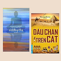 Combo Sách Hay: Dấu Chân Trên Cát + Siddhartha (Tái Bản 2019) - (Kinh Thánh / Thế Giới Lịch Sử)