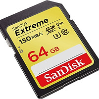 Thẻ Nhớ SDXC Sandisk Extreme 150MB/s 64GB - Hàng Nhập Khẩu