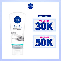 Sữa rửa mặt NIVEA Anti-Acne khoáng chất giúp ngừa mụn (100g) - 82327