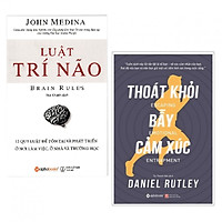 Bộ Sách Khám Phá bản Thân ( Luật Trí Não + Thoát Khỏi Bẫy Cảm Xúc ) tặng kèm bookmark Sáng Tạo