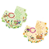 Bộ Sách Mẹ Kể Con Nghe - Rèn Luyện Thói Quen Tốt + Nuôi Dưỡng Tính Cách Tặng Kèm Bộ Thẻ Flash Card theo chủ đề