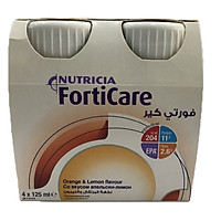 Combo 3 Lốc Sữa Forticare vị cam chanh ( lốc 4 chai)