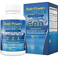 Omega 3 Fish Oil Burpless | 2200 mg Per Serving, 800 mg EPA, 600 mg DHA - 1500 mg Total Omega-3 - Triple Strength Pharmaceutical Grade Liquid Softgel Capsules - 180 Count - Full 90 Day Supply