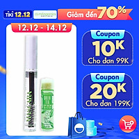 Combo Son Trà Xanh Thiên Nhiên Dưỡng Môi, Giảm Thâm Milaganics (4.5g) + Mascara Dầu Dừa Dưỡng Mi Milaganics