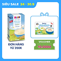 Bột ăn dặm dinh dưỡng Sữa - Ăn dặm khởi đầu HiPP Organic 250g