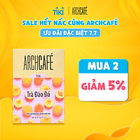 Trà Đào Đá - Trà hoà tan Archcafé (hộp 12 gói x 20g)