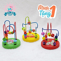 Đồ chơi Luồn hạt gỗ| Đồ chơi thông minh - Đồ chơi gỗ
