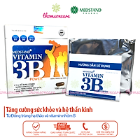 Bổ sung vitaminB1 B6 B12 và đông trùng hạ thảo - Vitamin 3B Medstand - Hộp 100 viên