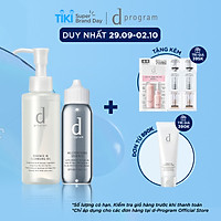 Combo Tinh Chất Chống Nắng d program 40ml và Dầu Tẩy Trang d program 120ml