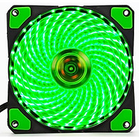 Tản Nhiệt Fan Case 12cm LED 33 Bóng Xanh 2