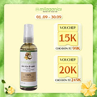 Dầu Dừa Ép Lạnh Tinh Khiết Milaganics (100ml)
