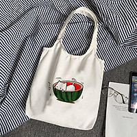 Tote In Mèo Dưa Hấu Túi xách nữ | CoolZy