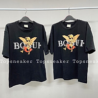 Áo Thun Tay Lỡ Bobui Angel Form Rộng Freeship