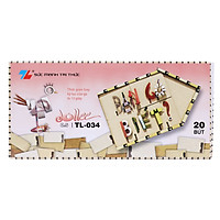 Hộp 20 Cây Bút Bi Thiên Long TL-034 (360 Độ)