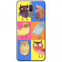 Ốp lưng dành cho Huawei Nova 2i mẫu 6 cú mèo