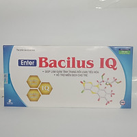 Men vi sinh - Enter Bacilus IQ bổ sung lợi khuẩn, cân bằng hệ vi sinh đường ruột, hỗ trợ miễn dịch cho trẻ - Hộp 20 ống