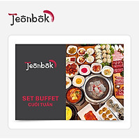Jeonbok - Set Buffet Cuối Tuần