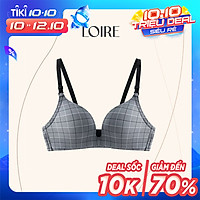 Áo Lót Nữ Không Gọng Nâng ngực nhẹ LOIRECHIC BRC02 Kẻ Caro