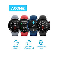 Đồng Hồ Thông Minh ACOME Smart Watch C1 Chống Nước Nhận Thông Báo Đo Nhịp Tim - Hàng Chính Hãng