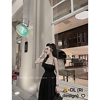 Váy xoè 2 dây hàng cao cấp chất kaki mặc sướng lắm ạ , có đệm ngực và túi sườn nữa nha mấy chế