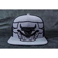 Mũ Snapback Mũ lưỡi trai Thời Trang Trâu xám