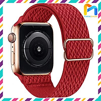 Dây Apple Watch series 3/ 4/ 5/ 6/ 7/ SE - Chất Nylon, khóa trượt