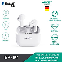 Tai Nghe Không Dây Aukey EP-M1 - Chống Nước IPX4, Bluetooth 5.0 - Hàng Chính Hãng