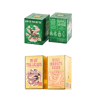 Combo 2 Sản Phẩm Hỗ Trợ Giảm Cân Trà Thảo Mộc và Bổ Khí Tăng Lực Hoàn Disan
